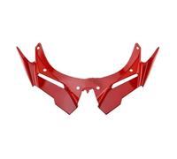 AerodináMico Wing Alerón Delantero Desnudo Motocicleta Kit De Alas Aerodinámicas Protector Alerones para Kawasaki para ZX25R ZX-4R ZX 25 R 4 2020-2023 Motocicleta AleróN(Rojo)