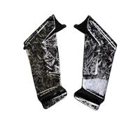 AerodináMico Wing Alerón Delantero Desnudo Winglet Kit Alas Aerodinámicas Spoiler Accesorios Motocicleta para para RS 660 RS660 para Tuono 2021-2023 Motocicleta AleróN(1)