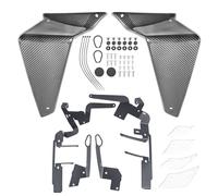 AerodináMico Wing Capó Rectificador Lateral Delantero De para MT-09SP para MT-09 Alerón Motocicleta ala Fija Viento Izquierdo Y Derecho Accesorios para Mt09/sp Motocicleta AleróN(Carbon Look Clear)