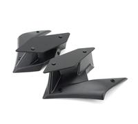 AerodináMico Wing para Kawasaki para Z 900 para Z900 2020 2021 Side Downforce Naked Spoilers Winglet ala Fija Deflector De Viento Accesorios Motocicleta Motocicleta AleróN(Negro)