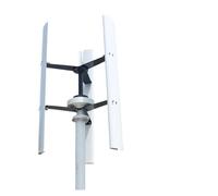 Aerogenerador Eolico, Kit de generador de turbina eólica Vertical de 5KW, 12V, 24V, 48V for el hogar, molino de viento de poco ruido de 5000W, turbinas eólicas de arranque de baja velocidad del viento