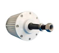 Aerogenerador Motor de turbina del alternador nerador eléctrico 20000W la eficacia alta 20KW 48V las RPM bajas con base(TAPER SHAFT_220V_20KW)