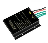 Aerogenerador para controlador MPPT con carcasa impermeable IP67, indicador LED, frenado automático y protección contra conexiones de polaridad inversa (D)