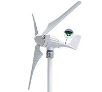 Aerogenerador, Turbina eólica de 600W, 12V, 24V, 3, 5, 6 aspas, molino viento residencial AC Hawt con controlador MPPT, indicador carga LED(3 Delta Wing,24V)