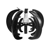 Aerogeneradores Aerogenerador de levitación magnética Permanente Vertical de 5000 W + Controlador MPPT, aerogenerador portátil doméstico de 220 V sin Ruido (48v)