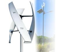 Aerogeneradores con Controlador de Carga a Prueba de Agua 3 aspas para Uso doméstico Vertical, 16000W 20000W Sin Ruido Aerogenerador Vertical de levitación magnética Vertical(20000W,48V)