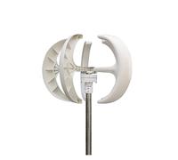 Aerogeneradores, Turbina eólica Vertical de nueva energía 1000w 12v 24v baja velocidad del viento arranque rotación accesorios alternativos inversor fuera de la red,Turbina Eólica(White,MPPT CONTROLL
