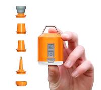 Aerogogo GIGA Pump 4 mini bomba de aire de 4,2 kPa con linterna de camping, bomba de aire portátil, bomba de aire recargable que puede desinflarse, bomba de aire de viaje para colchón de cama de aire,