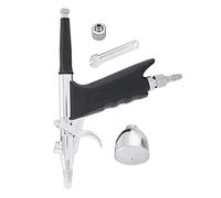 Aerógrafo de Doble Acción, Pistola de Pintura con Alimentación por Gravedad, Boquilla 0,5 mm, Kit Completo - Control Preciso, Varios Tamaños de Cúpula, Ideal para Artistas y (0.d)