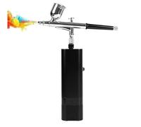 Aerógrafo inalámbrico TM80S con kit de compresor Auto Start Stop Mini portátil inalámbrico personal Control Preciso