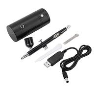 Aerógrafo Mini Compresor Aire Kit Pistola Pulverizadora 0.3mm 7cc para Pintura Arte Maquillaje Tatuaje Diseño Modelos