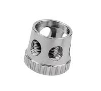 Aerógrafos de ingeniería precisa Protector de aguja de boquilla hecha de aleación resistente desgaste para modelos 130 131 180 Cubierta antipolvo para armas de fuego