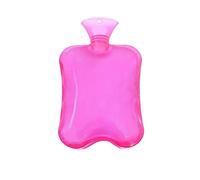 Aeromdale Botella de agua caliente de color sólido de 2000 ml PVC bolsa de agua caliente para alivio del dolor pies de manos más caliente regalo para mujeres y niñas - # B - 1 unidad