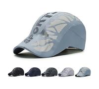 Aeromesh Sport Cap, Adjustable Head Circumference, Breathable Mesh Design, Low-Profile Fit, Quick-Drying Fabric (Glacier Blue)