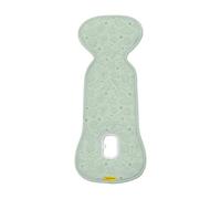 Aeromoov - Cojín para Asiento de bebé Air Layer - Inserto para Asiento de Coche o Cochecito - Grupo 0 - Funda de Verano antisudor - Algodón orgánico - Seashell