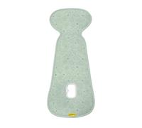 Aeromoov - Cojín para asiento de bebé Air Layer - Inserto para asiento de coche o cochecito - Grupo B - Funda de verano antisudor - Algodón orgánico - Seashell
