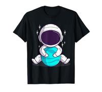 Aeronauta Astronauta Jet Alrededor del Globo Mundo Astro Camiseta