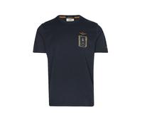 AERONAUTICA MILITARE Camiseta azul oscuro | XL