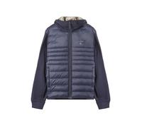 Aeronautica Militare Chaqueta acolchada AF481, sudadera híbrida acolchada para hombre, cárdigan (IT, Testo, M, Regular, Regular, 08380 Azul)