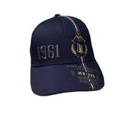 Aeronautica Militare Gorra HA1149 Flechas Tricolor, para hombre, con visera, béisbol, turquesa, Talla única