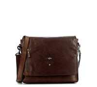 Aeronautica Militare Messenger Vintage de cuero, Morado Marrón, Talla única