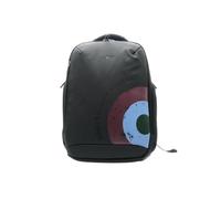 Aeronautica Militare Mochila porta PC fabricada en tejido técnico engomado que encarna el estilo único y distintivo Combinación perfecta de funcionalidad y deportividad, este, Negro , Porta PC
