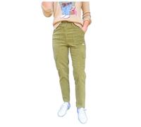 Aeronautica Militare - Pantalón Cargo de Terciopelo - Trousers - Mujer - Verde - M -