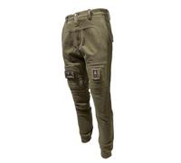 Aeronautica Militare Pantalón Hombre Anti-G 242PF743J505 8057630303324 -, 07198 Dark Olive, XXL