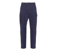 Aeronautica militare Pantalones Cargo En Gabardina Stretch PA1492 Azul