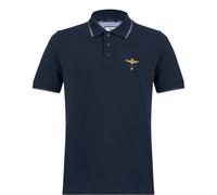 AERONAUTICA MILITARE Polo Hombre En Piqué De Algodón 261PO1308UP00082 Color Azul