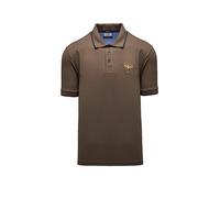 AERONAUTICA MILITARE Polo marrón | L