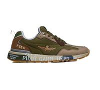 Aeronautica Militare Sneaker Blanco/Beige US25AR05 251SC276CT332, 07258 Verde Salvia, 43 EU