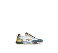 Aeronautica Militare Sneaker Green/Beige US25AR04 251SC276CT3546, 94752 Blanco Gris Verde, 42 EU