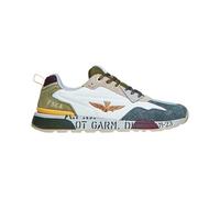 Aeronautica Militare Sneaker Green/Beige US25AR04 251SC276CT3546, multicolor, 41 EU