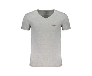 AERONAUTICA MILITARE T-SHIRT MANICHE CORTE UOMO GRIGIO