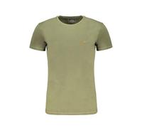 Aeronautica Militare Camiseta de algodón verde para hombre, Verde