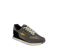 Aeronautica Militare Zapatillas 252SC0288UCT03545 8057630563001-45, gris oscuro, 43 EU