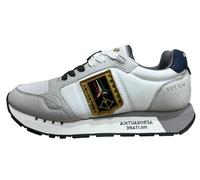Aeronautica Militare Zapatillas hombre blanco US26AR04, Color blanco., 43 EU