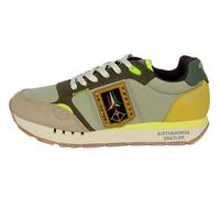 Aeronautica Militare Zapatillas Hombre Zapatillas SC292 94663 Bamboo/Agave Verde Salvia Beige Amarillo, verde salvia, 45 EU