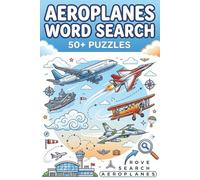 Aeroplanes Word Search Puzzle Book: Take Off Into Fun with Aircraft-Themed Word Searches
