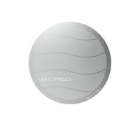 AeroPress Filtro reutilizable de acero inoxidable, filtro de café de metal para cafeteras AeroPress Original y AeroPress Go, 1 paquete, 1 filtro, gris