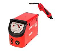 AEROPROCESS C 2000 KIT 0.8mm - Máquina de Soldar MIG Sinérgica Multiproceso, 200A, 230V, Incluye Antorcha MIG 3m SX-15, Compatible con Acero, Aluminio e Inoxidable