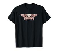 Aerosmith American Rock Music Band Logo by Rock Off Camiseta