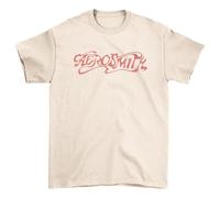 Aerosmith 'Classic Logo' (Natural) T-Shirt (XX-Large)