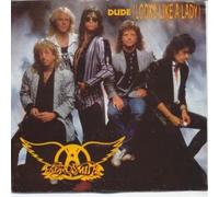AEROSMITH - DUDE 7 INCH (7" VINYL 45) US GEFFEN 1987