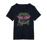 Aerosmith - En el jardín de Boston Camiseta, Mujer Tallas Grandes, Negro, 5XL Grande