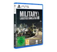 Aerosoft Simulador de logística militar PS5 Juego - Realistische Militärlogistik Simulation - Juego de estrategia militar con Fahrzeugmanagement, Basisbau und Koop-Modus - PlayStation 5