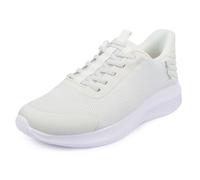 Aerosoft Zapatillas sin cordones para mujer - Comfort Entry - ortopédicas, White, 36 EU