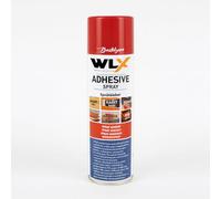 Aerosol adhesivo en aerosol, fuerte spray adhesivo para madera, metal, tela, plástico y papel, sin ácidos, versátil, sin burbujas y permanente (1 x 500 ml)