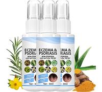 Aerosol de alivio de la psoriasis a base de hierbas, aerosol calmante para el eccema, eliminación de vitíligo, aerosol para reparar la piel, alivio de la picazón en la piel, para todo tipo de piel